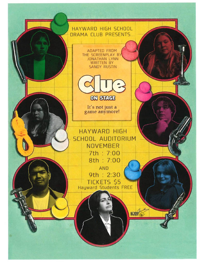 Clue! HHS Drama Fall Production