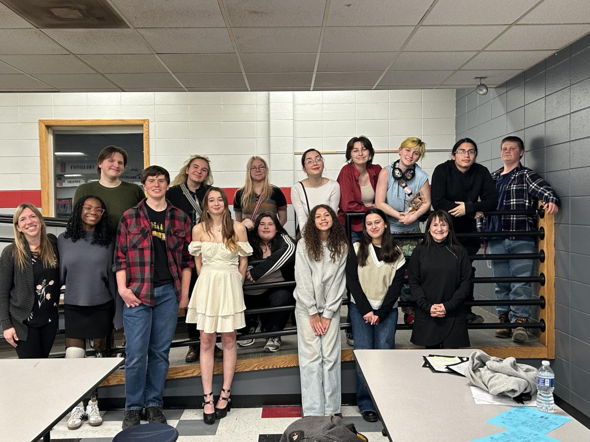 2025 team pictured at their Sub-District meet in Washburn.